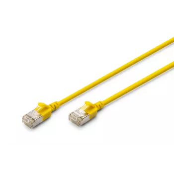 DIGITUS slanke patchkabel - CAT6A - F-FTP - 2 m - geel