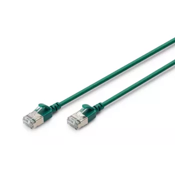 DIGITUS slanke patchkabel - CAT6A - F-FTP - 2 m - groen