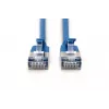 DIGITUS slanke patchkabel - CAT6A - F-FTP - 1,5 m - blauw