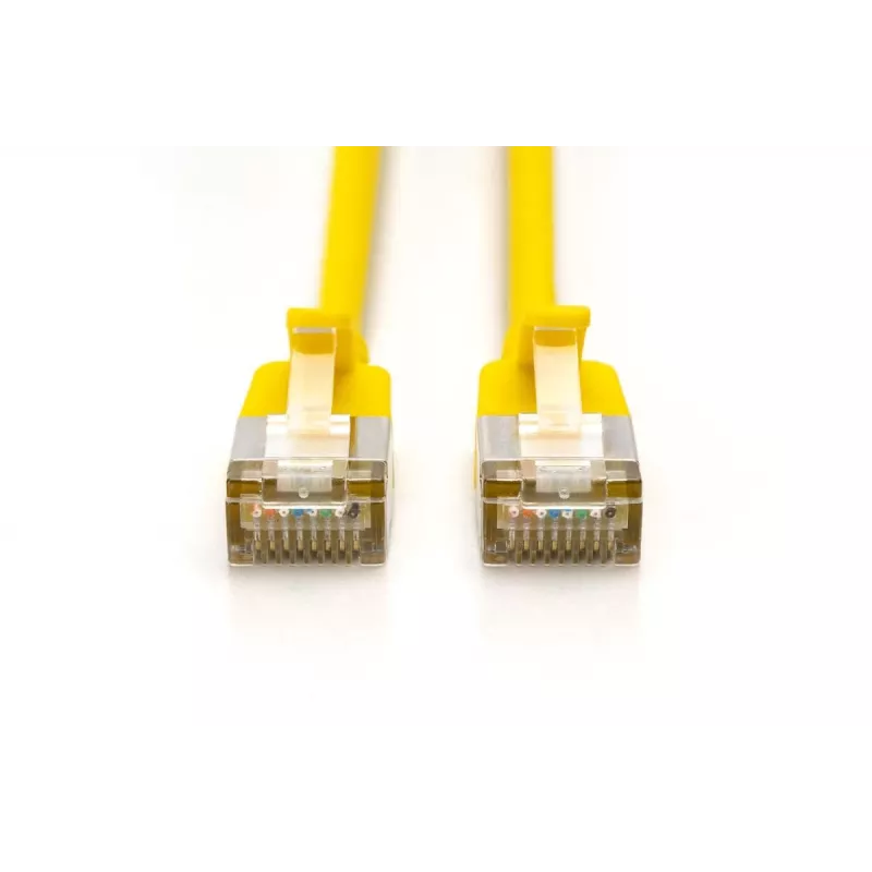 Netwerkkabel Digitus DK-1632-A-005S-Y 0,5 m Cat6a F/FTP geel