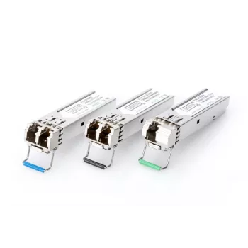 DIGITUS 1,25 Gbit/s SFP-module, tot 20 km singlemode, LC-duplexstekker 1000Base-LX, 1310 nm