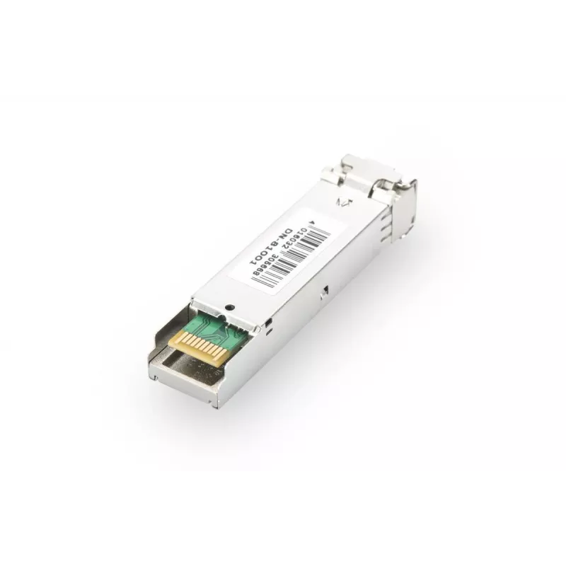 DIGITUS 1,25 Gbit/s SFP-module, tot 20 km singlemode, LC-duplexstekker 1000Base-LX, 1310 nm