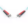 DIGITUS glasvezel-patchkabel, ST naar ST multimode 50/125 µ, duplex lengte 5 m klasse OM3