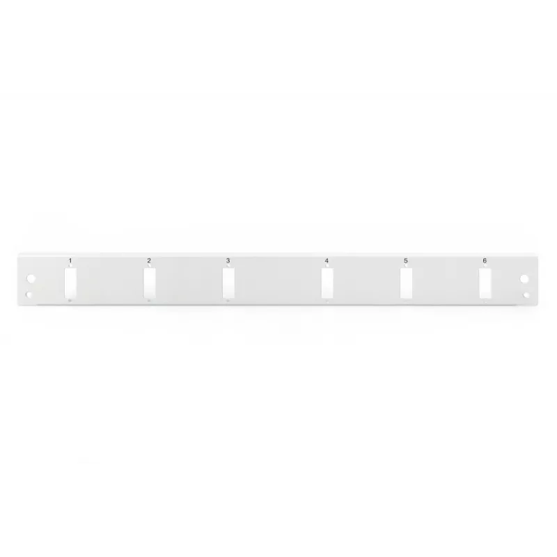 DIGITUS FO frontpaneel Quick Lock 6x SC DX verticaal grijs