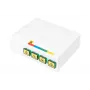 DIGITUS FTTH-behuizing, met 4x SC (APC) SX-adapteroppervlak en DIN-railmontage