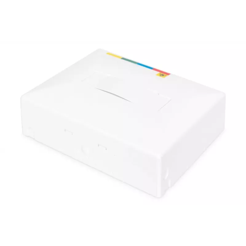 DIGITUS FTTH-behuizing, met 4x SC (APC) SX-adapteroppervlak en DIN-railmontage