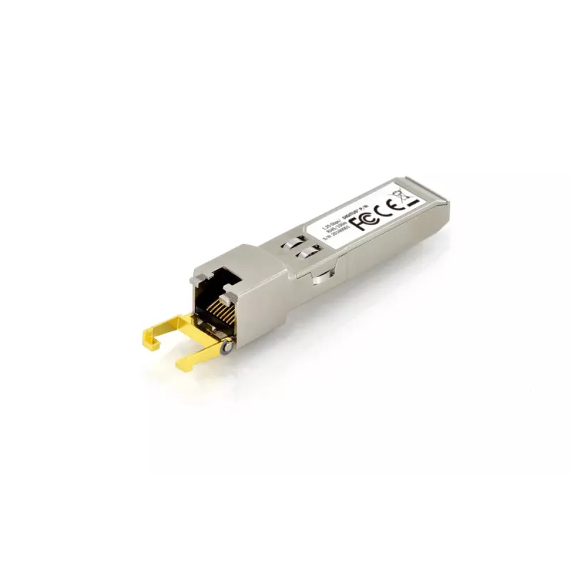DIGITUS mini GBIC koper SFP-module 10G 100m ondersteunt 10G 5G 2.5G 1G Base-T