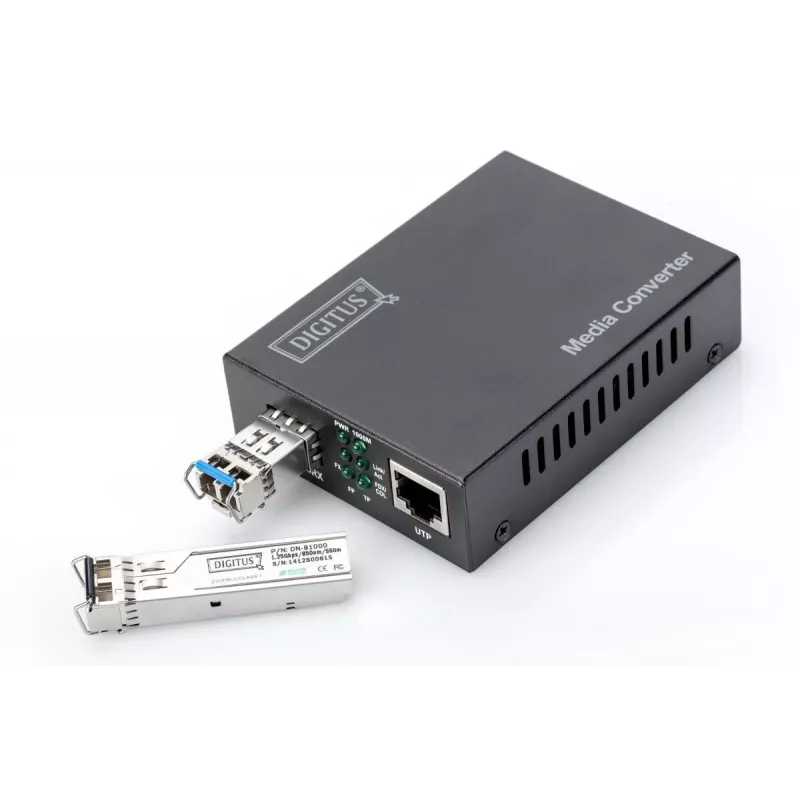 Digitus 10GB RJ45 - SFP+ mini GBIC glasvezelconverter