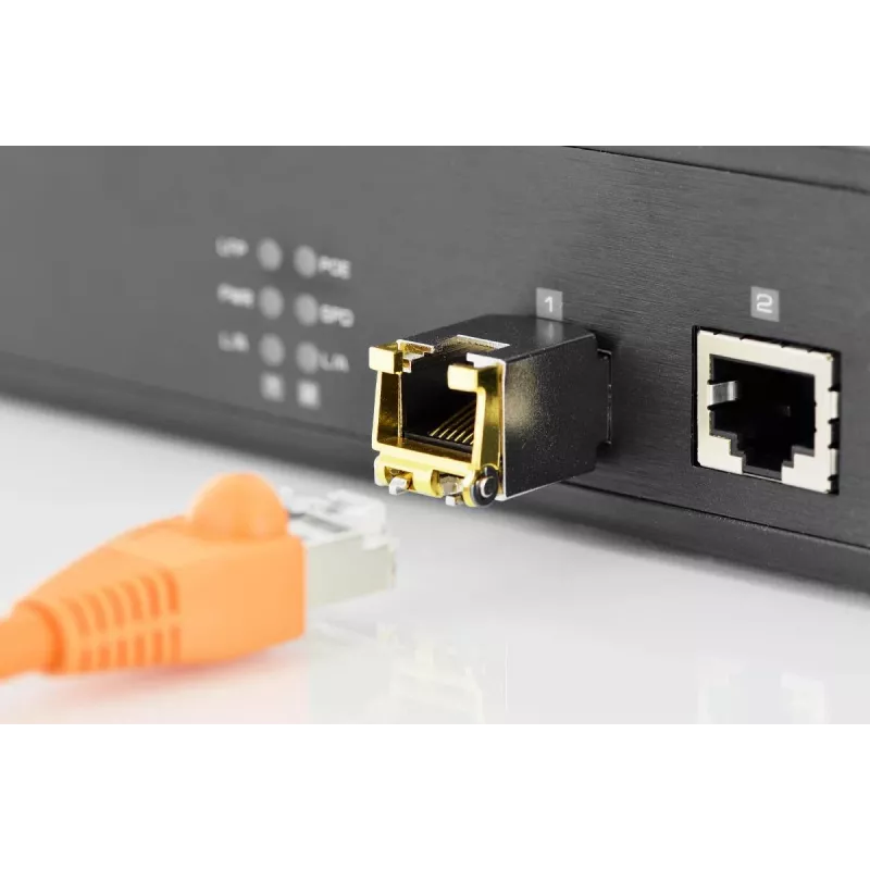 DIGITUS 1,25 Gbps koper-SFP-module RJ45 HP-compatibel 1000 Mbit tot 100 m