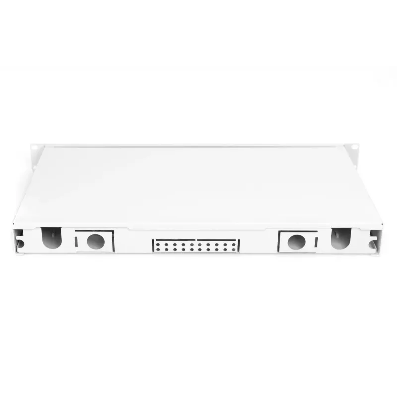 DIGITUS glasvezel-lasdoos LC OS2 1U 6xLC-DX met cassette, pigtails en koppelingen