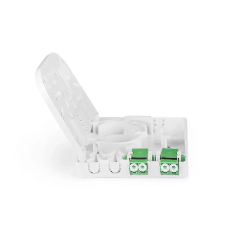 DIGITUS FTTH aansluitdoos, met 2x LC(APC) DX adapter, opbouwmontage