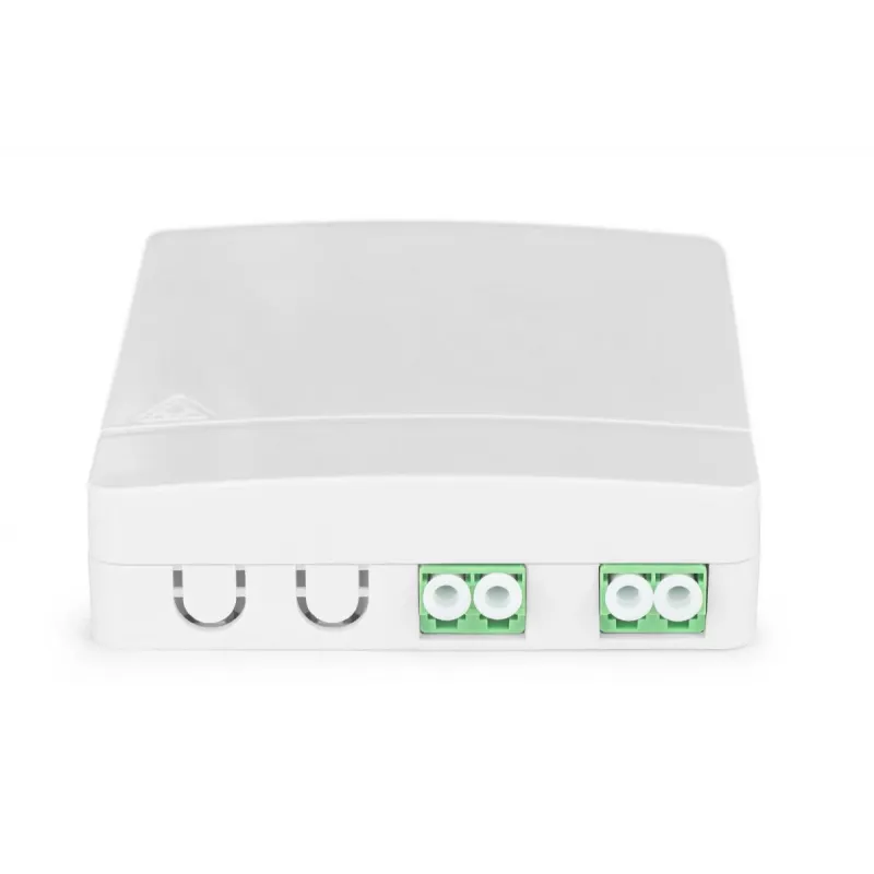 DIGITUS FTTH aansluitdoos, met 2x LC(APC) DX adapter, opbouwmontage
