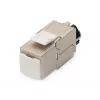 DIGITUS CAT6a keystone jack - afgeschermd, gereedschapsvrije aansluiting - intelligente kabelmanager - 24 stuks