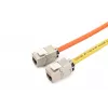 DIGITUS CAT6a keystone jack - afgeschermd, gereedschapsvrije aansluiting - intelligente kabelmanager - 24 stuks