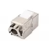 DIGITUS CAT6a keystone jack - afgeschermd, gereedschapsvrije aansluiting - intelligente kabelmanager - 24 stuks
