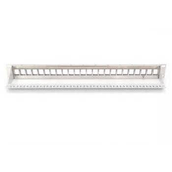 DIGITUS modulair patchpaneel voor keystone jack, 1U rackmontage – onbestukt