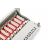 DIGITUS CAT6A patchpaneel, afgeschermd, 12-poorts labelveld, 1U, 10 inch rackmontage, grijs RAL 7035