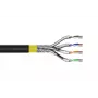 DIGITUS installatiekabel - CAT 7A - S/FTP - AWG 22/1 simplex - 500m - geel - Dca-s1a d1 a1