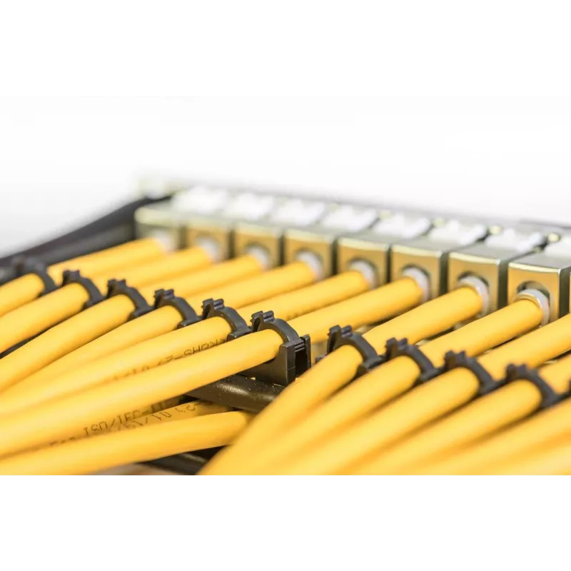 DIGITUS installatiekabel - Cat 7a - S/FTP - AWG 22/1 simplex - 100 m - geel