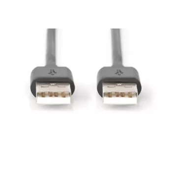 DIGITUS USB 2.0 verbindingskabel A 1m USB 2.0-conform