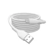DIGITUS USB silicone oplaadkabel USB-A - Lightning USB 2.0 12W - 2 m wit