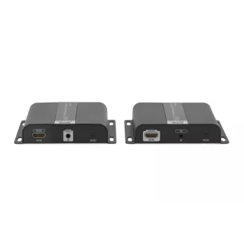 DIGITUS 4K HDMI extenderset over IP/CAT 5, 6 (120 m) volledig POE-gevoed, UHD 4K/30Hz