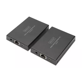 AV-zender & -ontvanger, Digitus, HDMI KVM IP extenderset, 1920 x 1200 pixels, 150 m