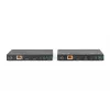 DIGITUS DS-55508 4K HDBaseT HDMI-extenderset, 150 m, 4K/60Hz, 18 Gbps, YUV 4:4:4, HDR, PoC, RS-232, IR
