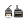 Digitus 4K HDMI-adapter HDMI naar DisplayPort 0,2 m HDMI Type-A USB