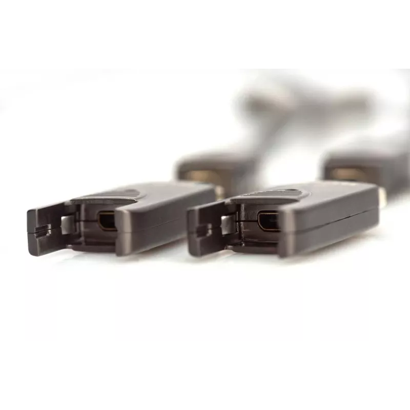 DIGITUS 4K - HDMI AOC hybride glasvezelkabel met 15 m afneembare stekker