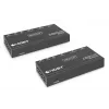 DIGITUS 4K HDBaseT extenderset 70 m PoC RS232 IR zwart