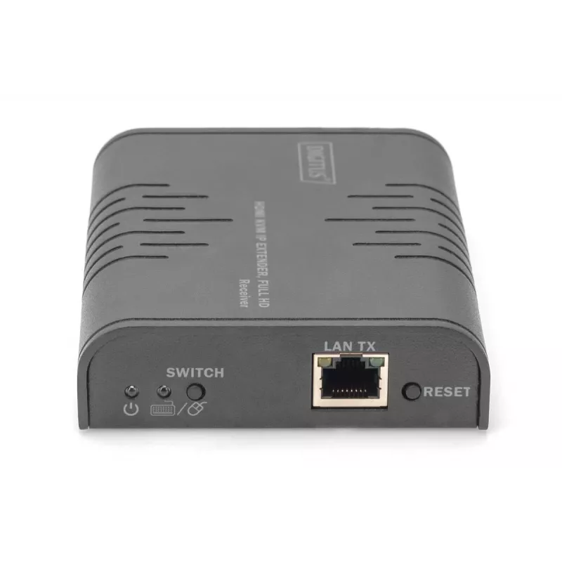 Digitus HDMI KVM IP extender ontvanger Full HD bekabeld 120 m USB
