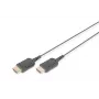 DIGITUS HDMI High Speed verbindingskabel, Type-A, HighFlex M/M, 2,0 m, 4K Ultra HD@30Hz, actief, CE, goud zwart