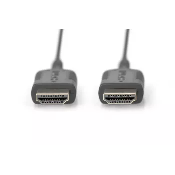 DIGITUS HDMI High Speed verbindingskabel, Type-A, HighFlex M/M, 2,0 m, 4K Ultra HD@30Hz, actief, CE, goud zwart