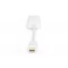 DIGITUS ASSMANN DisplayPort-adapterkabel, Mini DP - HDMI type A M/F, 15 cm DP 1.1a compatibel, CE wit