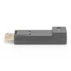 DIGITUS DisplayPort-adapter, DP - HDMI type A M/W, met vergrendeling, DP 1.1a, Full HD, CE zwart