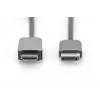 Digitus DB-340305-018-S DisplayPort-naar-HDMI Type A-adapterkabel, 8K, 1,8 m, zwart