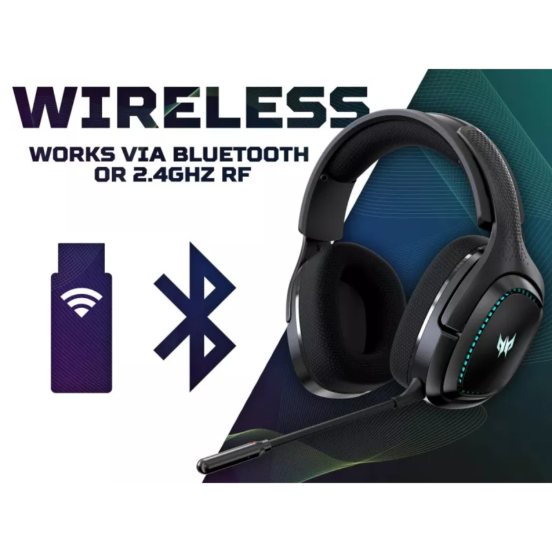 ACER Headset Predator Galea 550 - stereo - Bluetooth