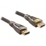 DisplayPort-kabel DeLOCK 82771 2 m zwart bruin