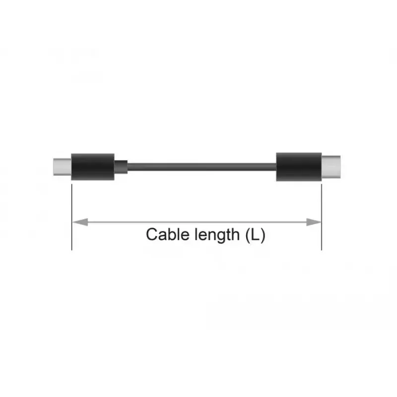 DisplayPort-kabel DeLOCK 85660 2 m zwart