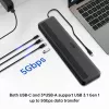 Acer 13-in-1 Type-C minidock bedraad USB 3.2 Gen 1 zwart