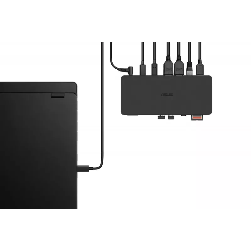 Dockingstation ASUS DC500 Thunderbolt 4 Triple 4K, 150W PD, 3 displays, 2x HDMI 2.1, 2x USB-A, 2x USB2.0, RJ-45, MicroSD