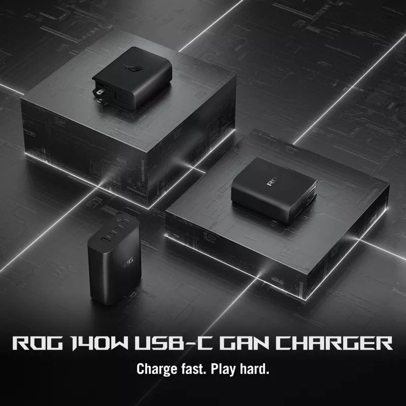ASUS ROG 140W USB-C GaN universeel zwart AC snelladen binnen