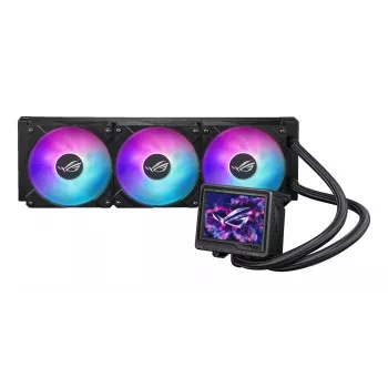 ASUS ROG Ryujin III 360 ARGB Extreme computerbehuizing all-in-one-vloeistofkoeler 12 cm zwart