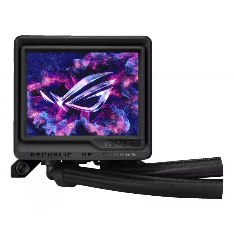 ASUS ROG Ryujin III 360 ARGB Extreme computerbehuizing all-in-one-vloeistofkoeler 12 cm zwart