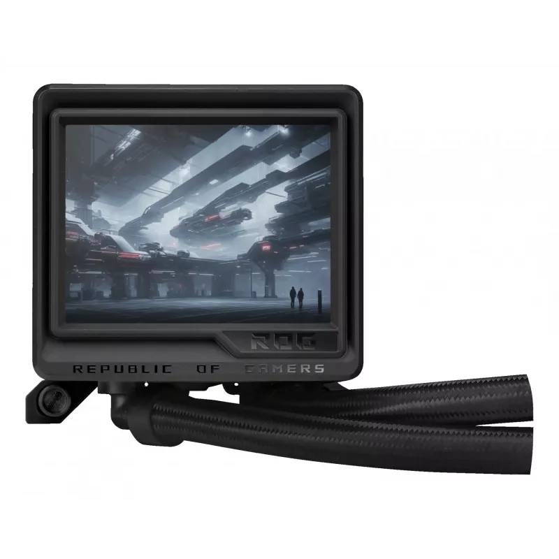 ASUS ROG Ryujin III 360 ARGB Extreme computerbehuizing all-in-one-vloeistofkoeler 12 cm zwart