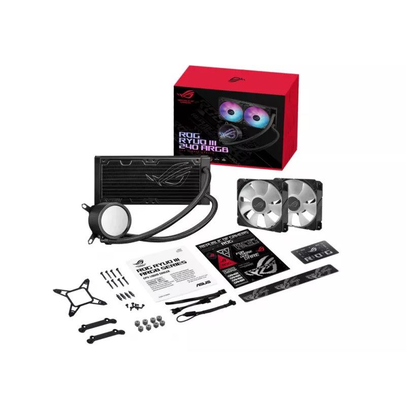 ASUS ROG Ryuo III 240 ARGB processor-vloeistofkoeling 12 cm zwart