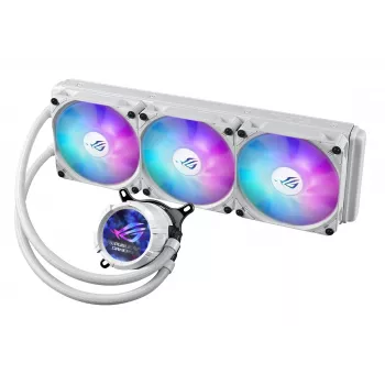 All-in-One-vloeistofkoeler ASUS ROG Strix LC III 360 ARGB White Edition
