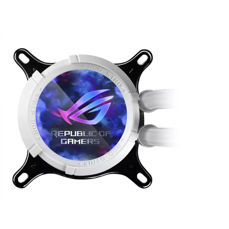 All-in-One-vloeistofkoeler ASUS ROG Strix LC III 360 ARGB White Edition