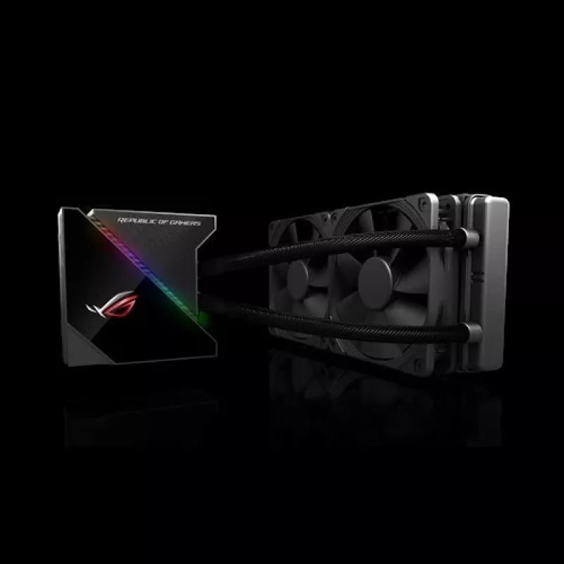 ASUS ROG RYUJIN 240 processor all-in-one-vloeistofkoeler 12 cm zwart 1 stk.